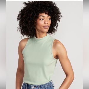 Old Navy Fitted Mock Neck Top